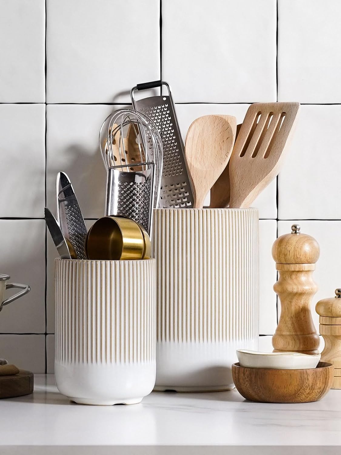 Ceramic Kitchen Utensil Holder
