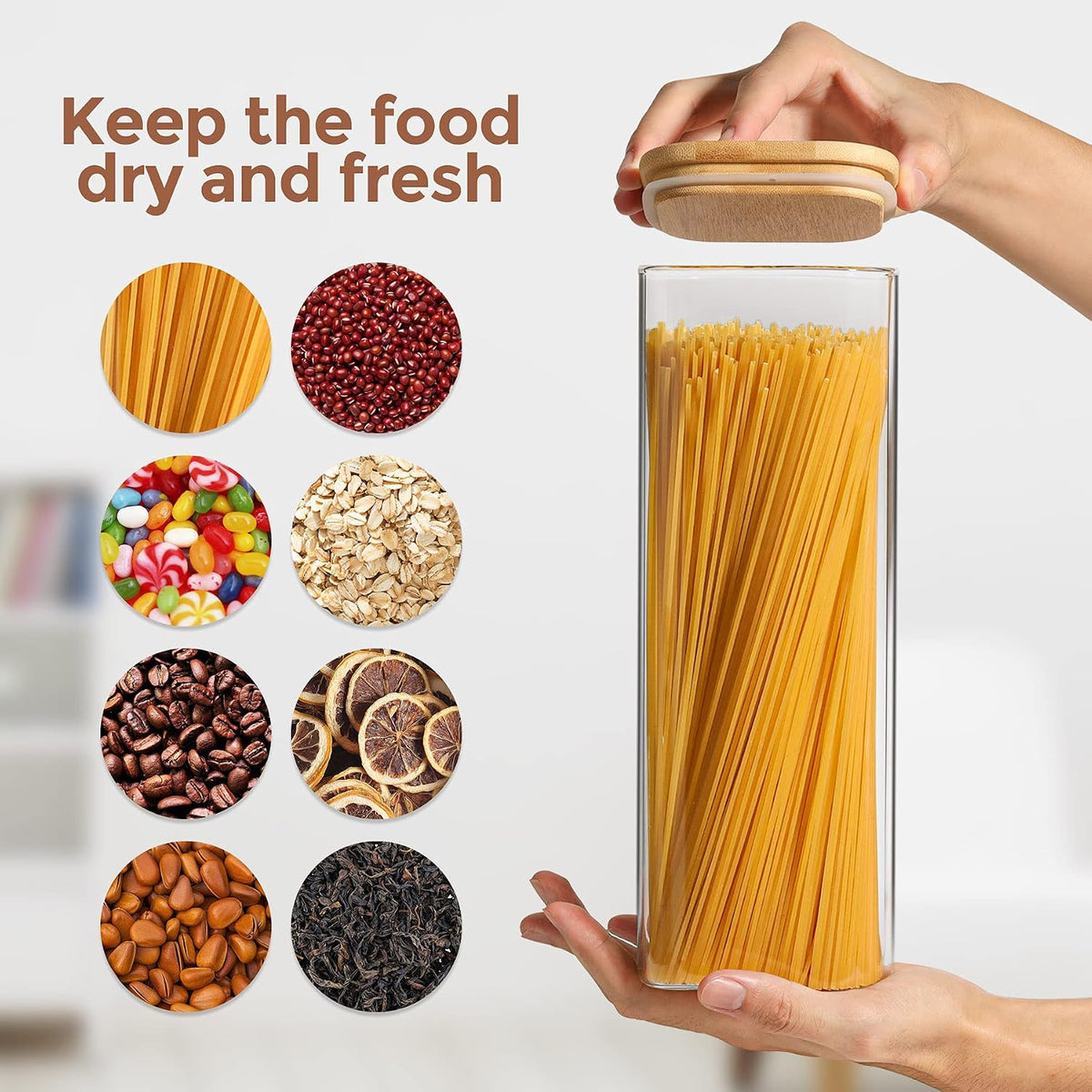Glass Storage Containers with Lids