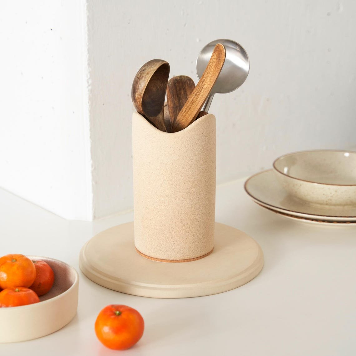 Ceramic Utensil Crock