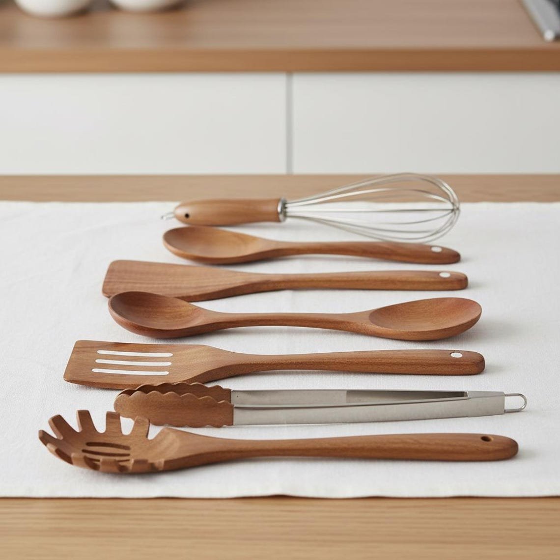 Bamboo Kitchen Utensil Set