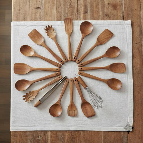 Bamboo Kitchen Utensil Set