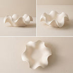 Wavy Edge Ceramic Bowl
