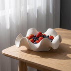 Wavy Edge Ceramic Bowl