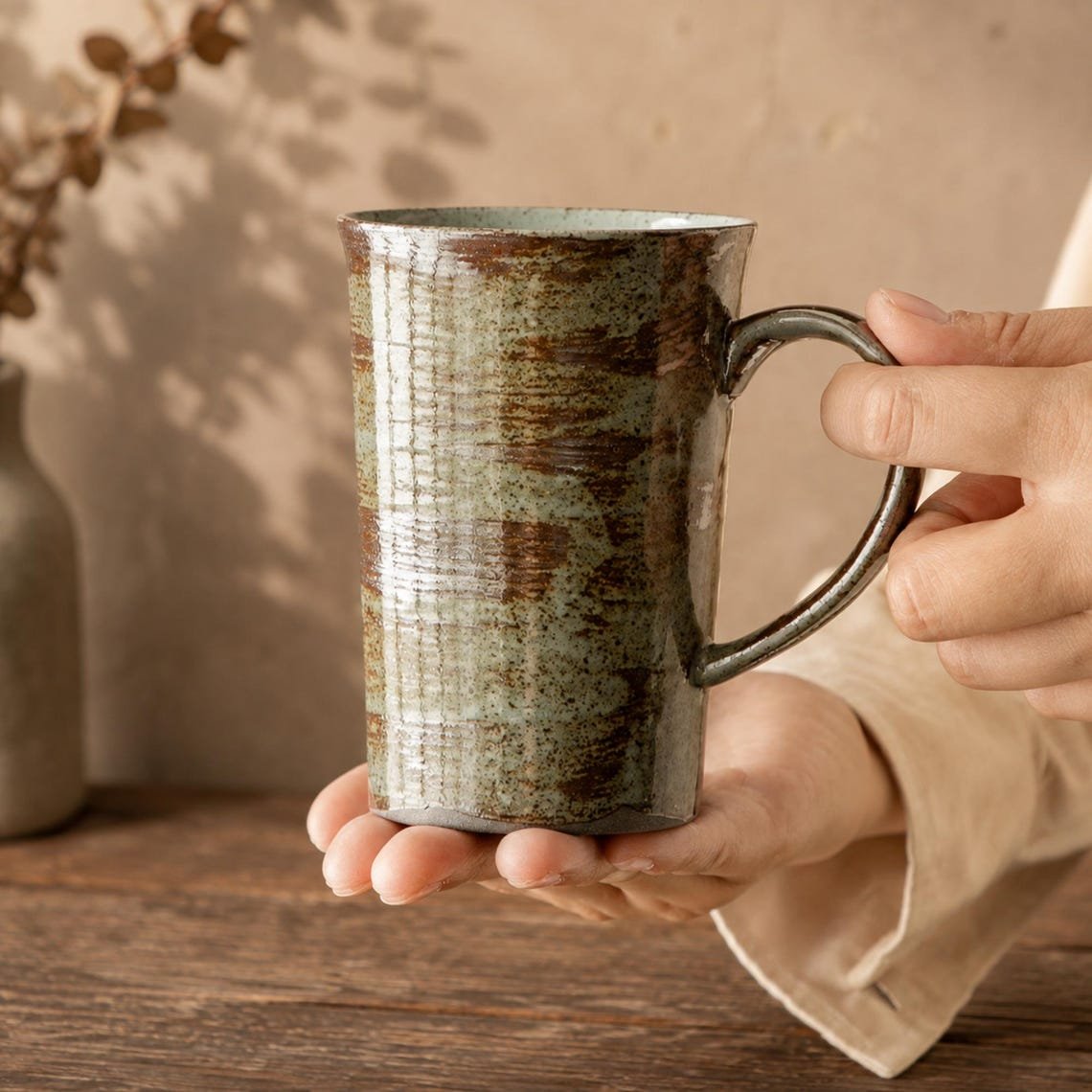 Rustic Ceramic Coffee Mug
