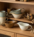 Ceramic Gravy Boat with Handle